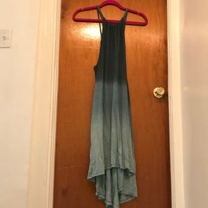 Ombré high-low sundress